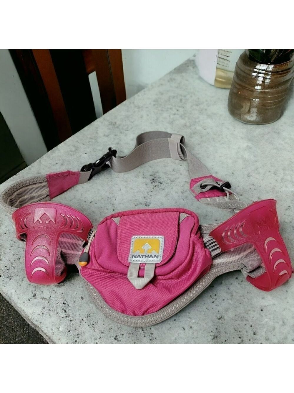 Nathan Hydration Accessory Waist Pack Hot Pink Nathan